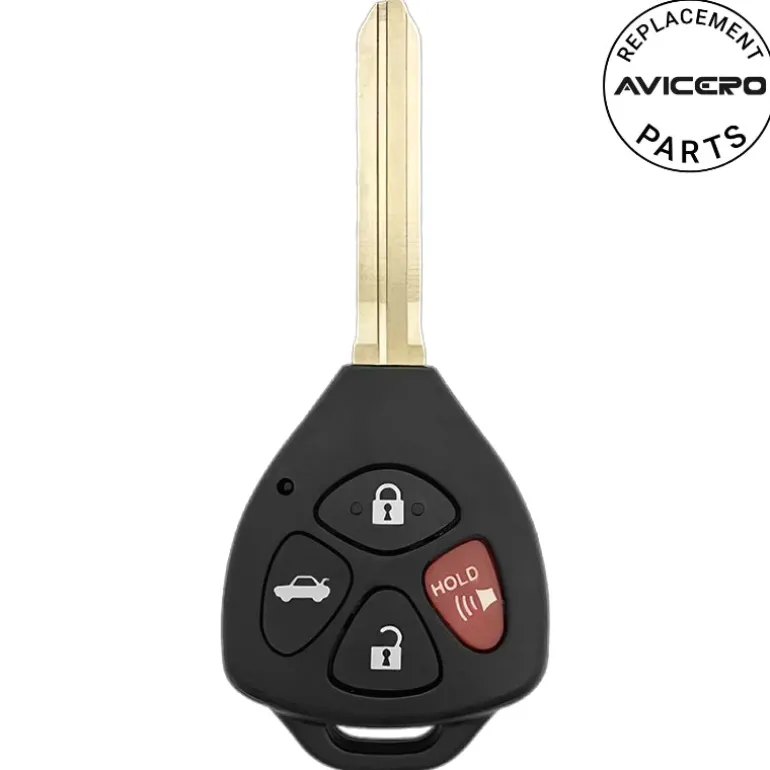 2010 Toyota Camry Remote Head Key PN: 89070-06650, 89070-06500