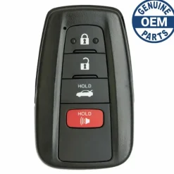 2018 Toyota Camry Smart Key Fob PN: 89904-06220, 89904-06240