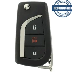 2023 Toyota RAV4 Flipkey Remote PN: 89070-0R380, 89070-0R300