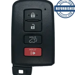 2016 Toyota RAV4 Smart Key Fob PN: 89904-0R080