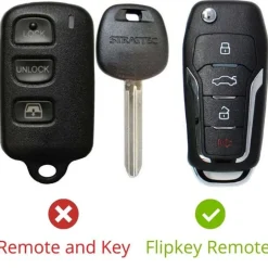 2004 Toyota Sequoia Port-Installed Keyless Entry Remote ELVATDD ELVAT1B