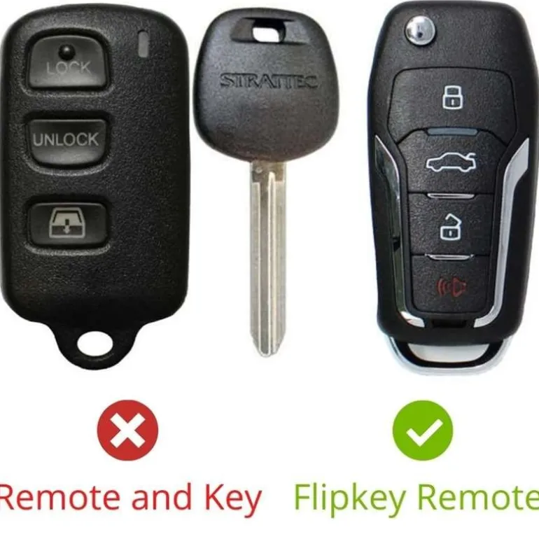 2005 Toyota Sequoia Port-Installed Keyless Entry Remote ELVATDD ELVAT1B