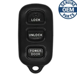 2003 Toyota Sienna Remote GQ43VT14T 89742-08050 with 1 Power Sliding Door