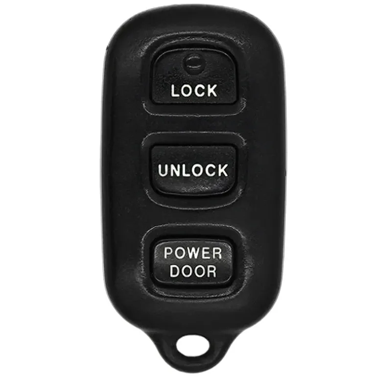 2000 Toyota Sienna Remote GQ43VT14T 89742-08050 with 1 Power Sliding Door