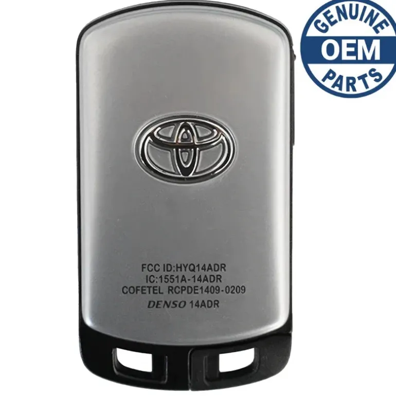 2017 Toyota Sienna Smart Key Fob PN: 89904-08010