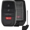 Toyota Smart Key 4 Button Replacement Case FCC ID: HYQ14FBX PN: 8990H-48050