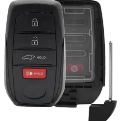 Toyota Smart Key 4 Button Replacement Case FCC ID: HYQ14FBX PN: 8990H-48050