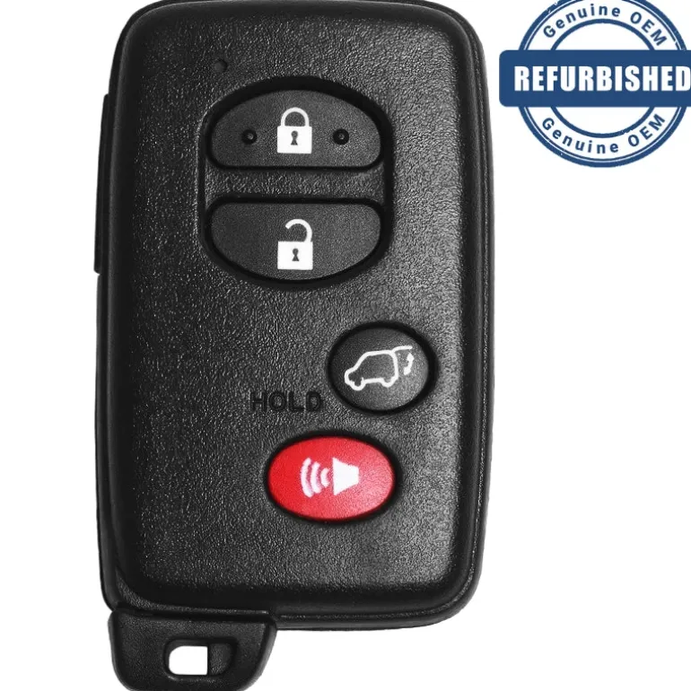 2016 Toyota Venza Smart Key Fob PN: 89904-0T060
