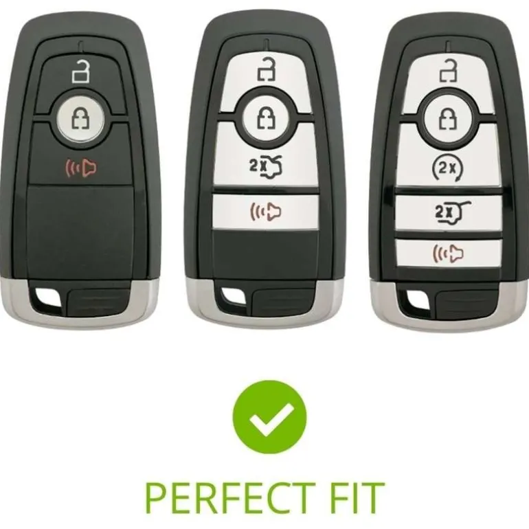 TPU Key Fob Cover For Ford 5 Buttons Smart Key Remote