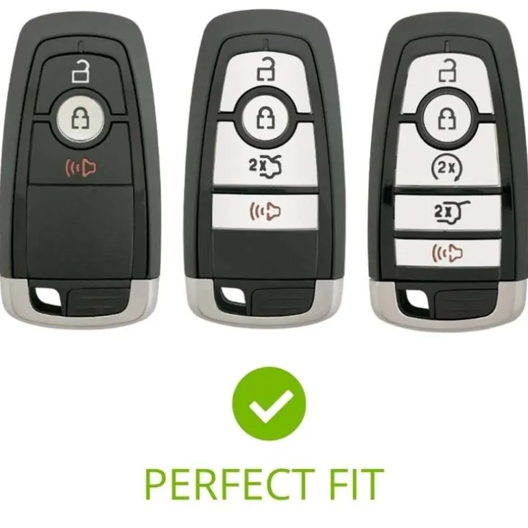 TPU Key Fob Cover For Ford 5 Buttons Smart Key Remote