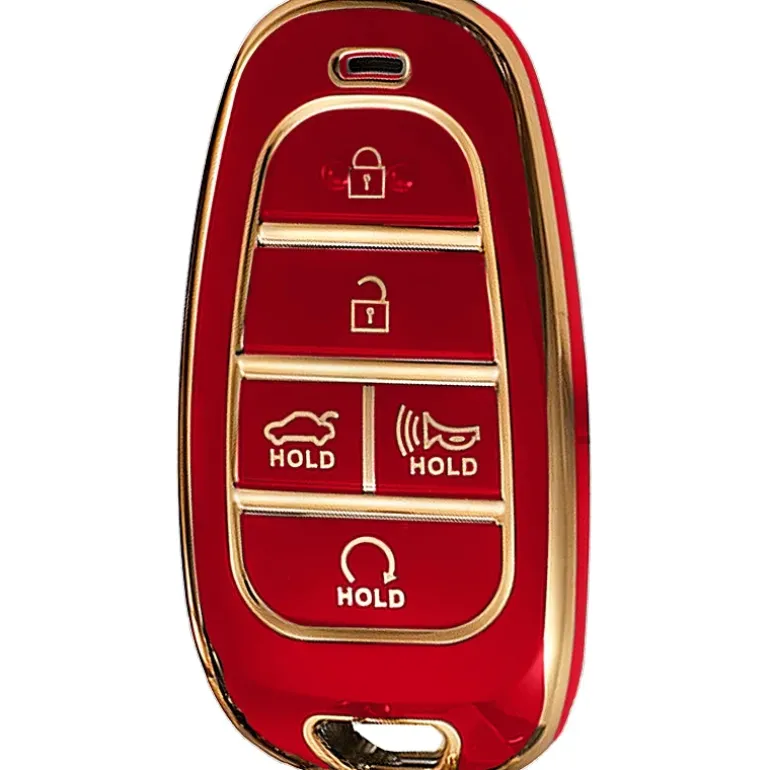 TPU Key Fob Cover For Hyundai 5 Buttons TQ8-FOB-4F27
