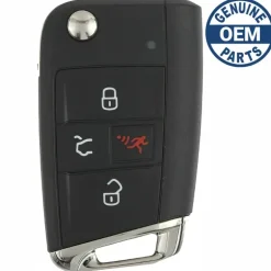 2020 Volkswagen Golf Flipkey Remote PN: 5G6 959 752 BM