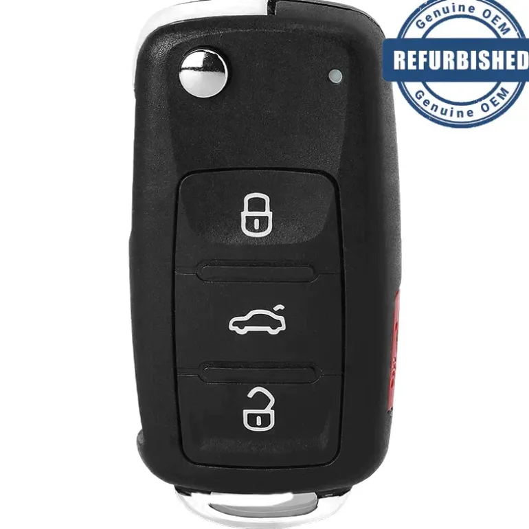 2018 Volkswagen Passat FlipKey Remote FCC ID: NBGFS93N PN: 5K0837202BJ